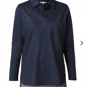 Jude Connally navy Hadley top size Med